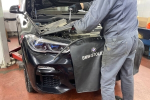 Чистка радиатора BMW - изображение 2