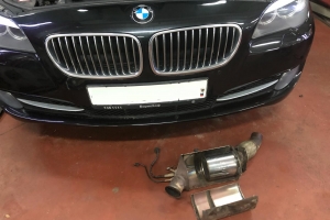 Установка пламегасителя BMW - изображение 1