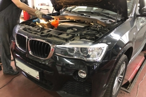 Замена масла BMW X3 - изображение 1