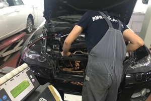 Заправка кондиционера BMW X5 - изображение 2