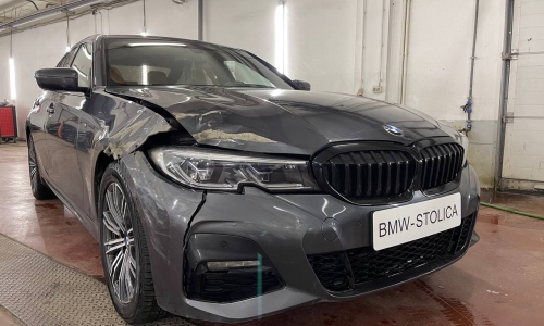 BMW G20 кузовной ремонт - фото до ремонта